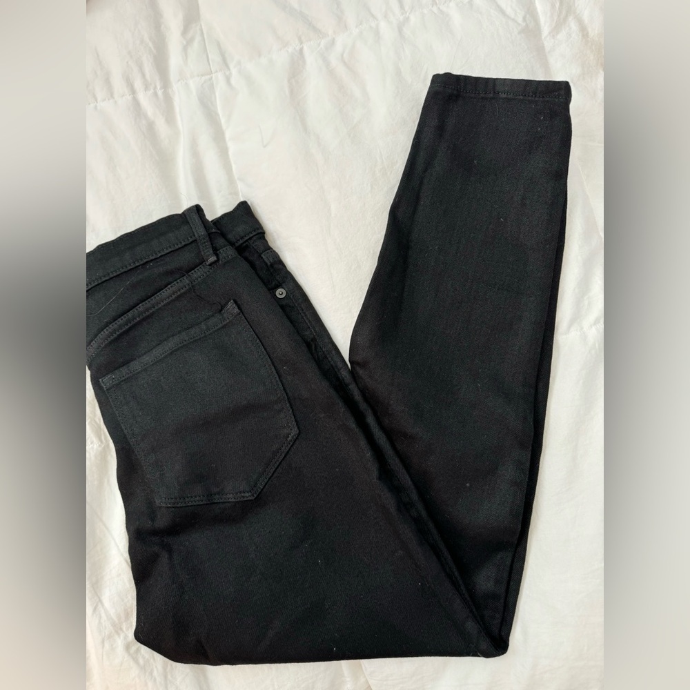 Banana Republic black jeans.  Petite Size 28 Short/petite